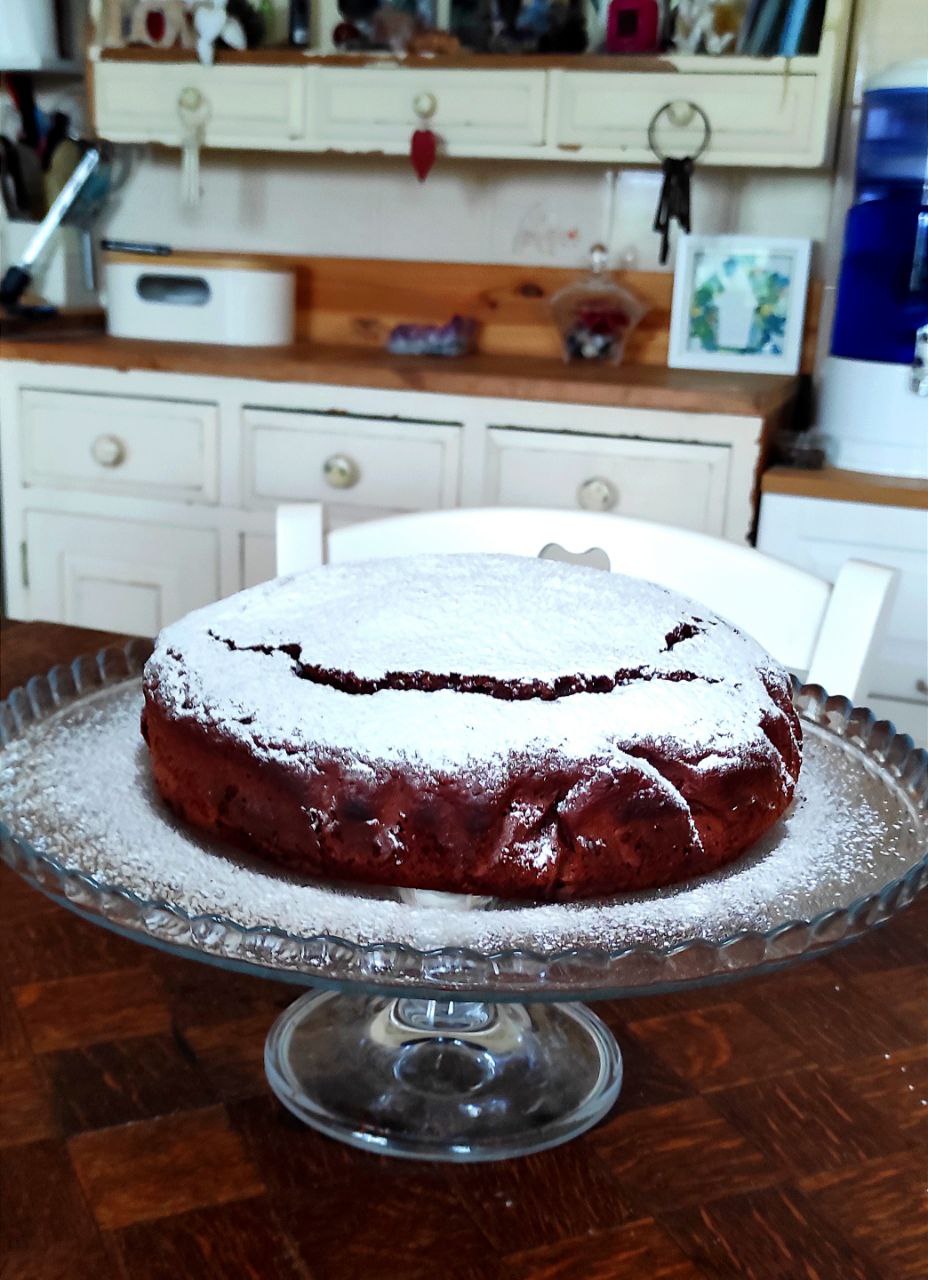 Whole orange and chocolate cake