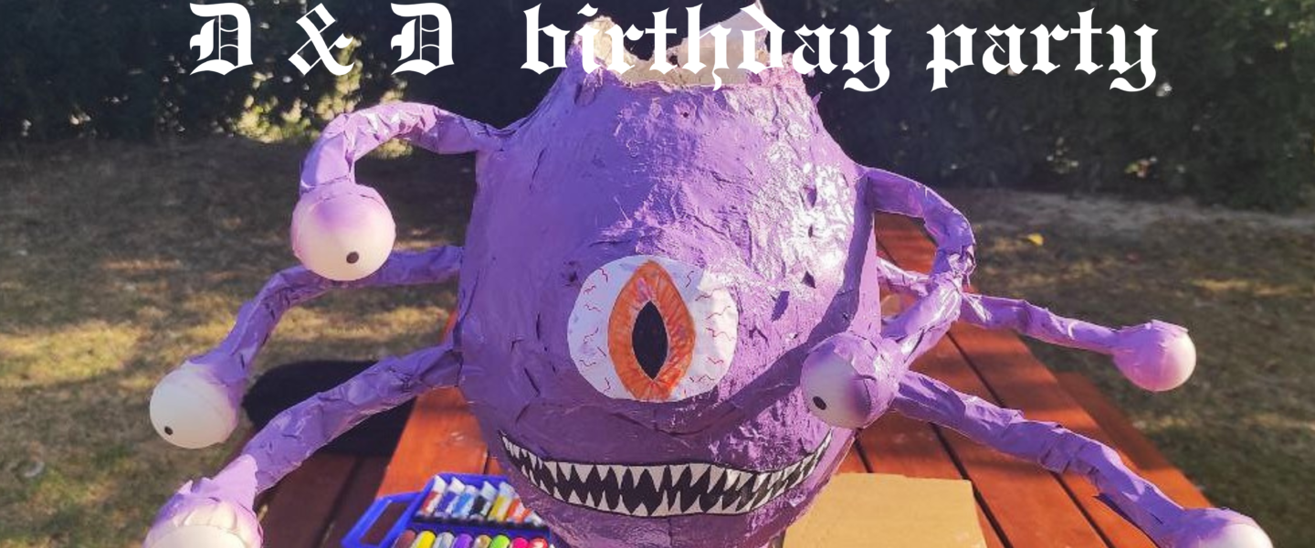 D&D birthday party