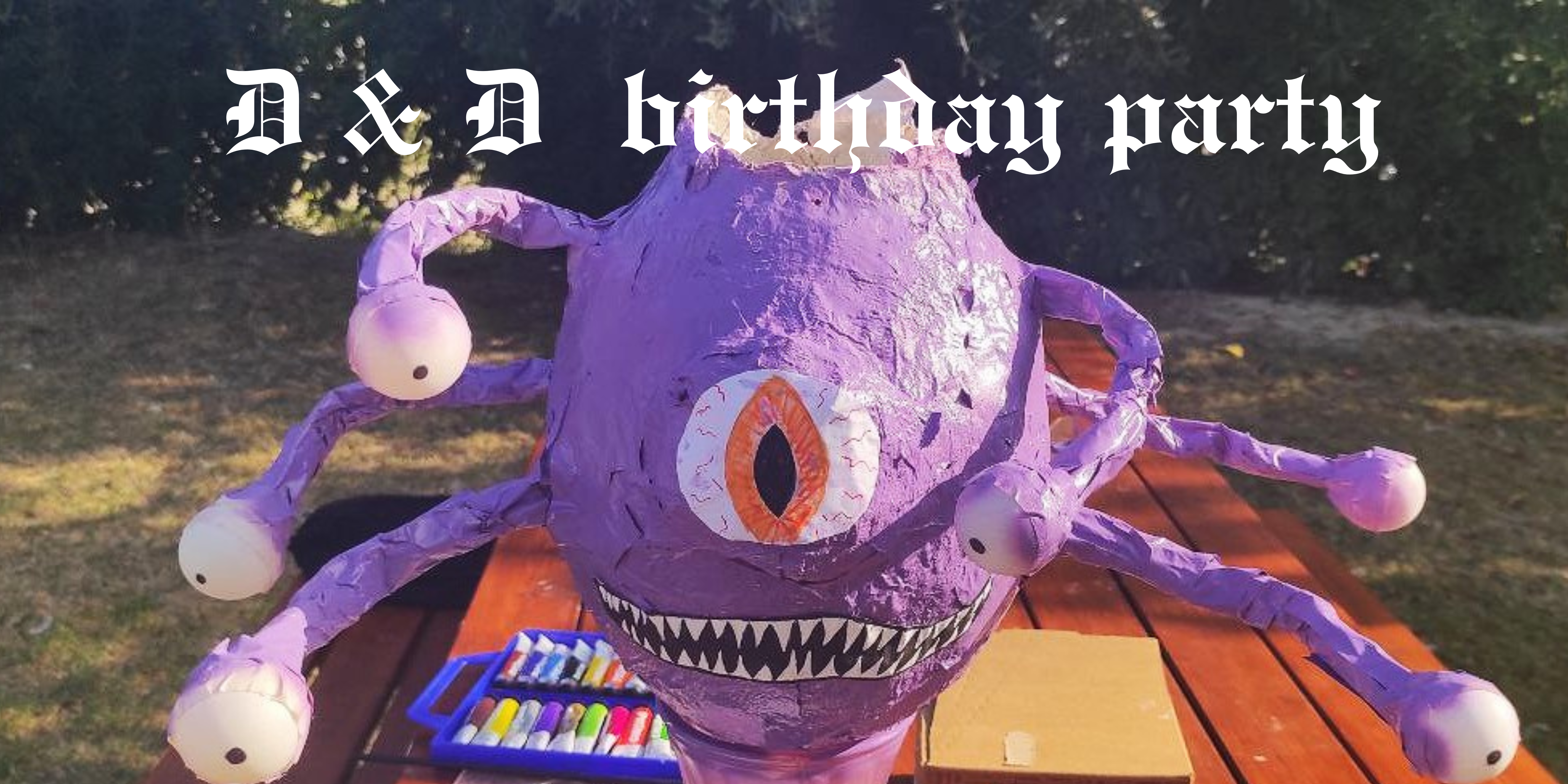 D&D birthday party